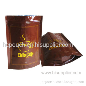 Food Packaging Stand Up With Zipper Bags 